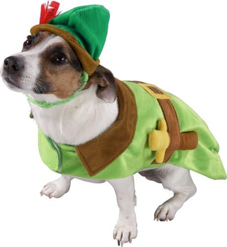 Peter Pan Halloween Pet Costume, Medium, 12-17 lbs
