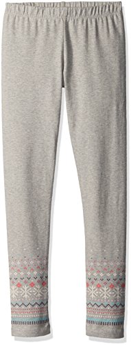 Gymboree Girls' Big Grey Fairisle Legging