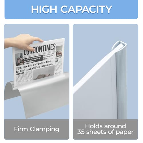 Image of M&G 10 Pack Clear Report Covers with Sliding Bar 5mm