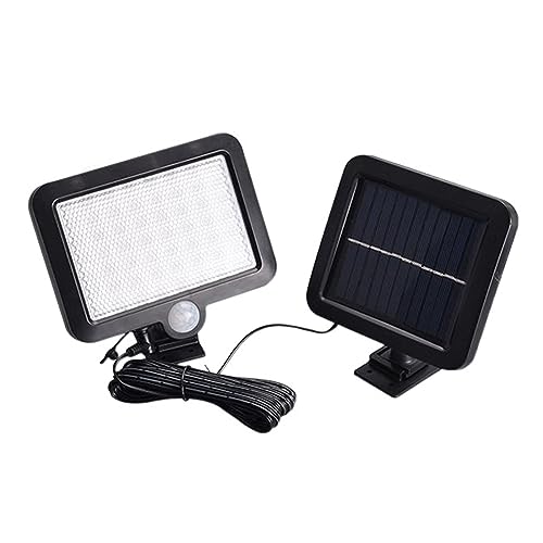 Projecteur Solaire 300W IP67 Étanche pour Éclairage de Jardin