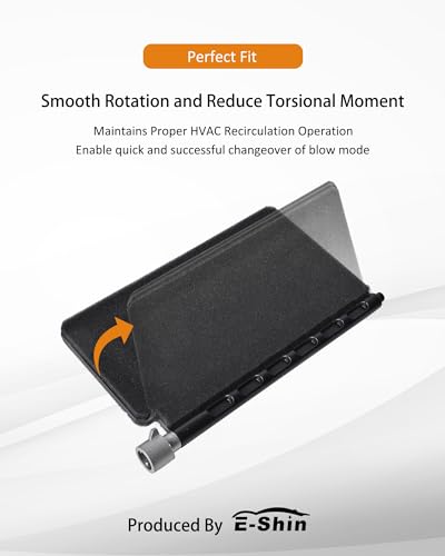 Heater HVAC Blend Door Recirculation Repair Kit 5073962AA Compatible with 2002-2010 Dodge Ram 1500 Ram 2500 Ram 3500 Ram 4500 Ram 5500 Replace# 68004226AA 68004226AB 902-325 - Thumbnail 5