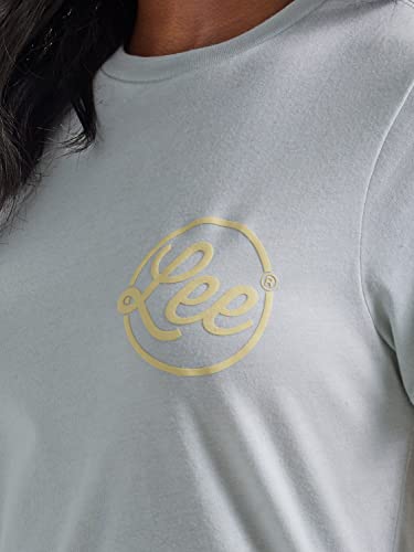 Lee Women's Graphic T-Shirt, Summer Haze Heather, Medium #TOP2
