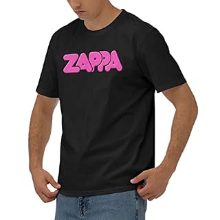JTRU Frank Zappa T-shirt à manches courtes et col rond en coton pour homme - Les Beatles, Paul McCartney, John Lennon, RIngo Starr, George Harrison JTRU Frank Zappa T-shirt à manches courtes et col rond en coton pour homme – Image 5