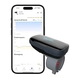 Wellue OxyLink Pulsoximeter, Sauerstoffsättigungs-Messgerät Finger mit Bluetooth, wiederaufladbarer Oximeter, mit kostenloser App sowie akustischem und vibrierendem, Akkulaufzeit 12–14 Stunden.
