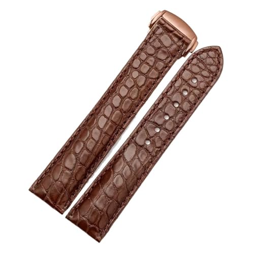 [g -] 19mm 20mm 21mm NR_CXgbv IKΉ V[}X^[300 Xs[h}X^[ frΉ EHb`oh uXbg tH[fBONXv(Brown-rosegold,20mm)