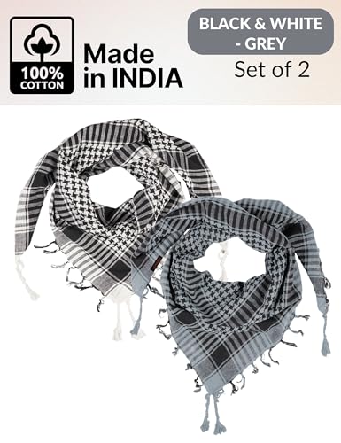 Image of LOVARZI Desert Shemagh Scarf - Stylish & Versatile Fashion Scarf for Men & Women of All Ages