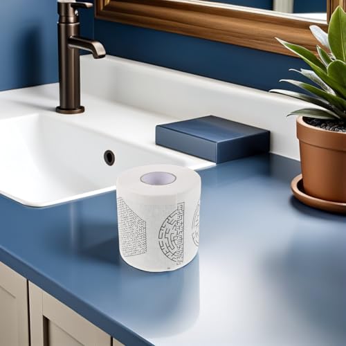Papel higiénico laberinto interactivo para estudiantes y decoración 8