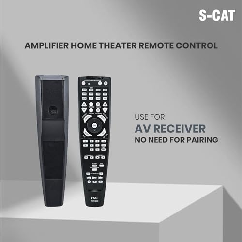 S-CAT Compatible for Harman Kardon Original Remote Model AVR700 Work for AVR70 & AVR70c AV Receiver Amplifier Home Theatre Music System Remote Control (Contact Customer Care for Order) 8 41a3cp3j8KL
