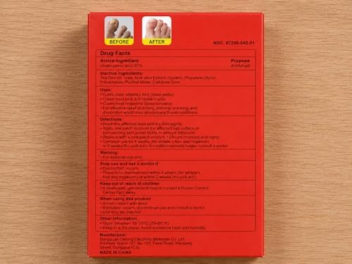 Toe Nail Fungus Treatments,Toenail Fungus Treatment Extra Strength,Fungal Nail Renewal Patches,Medical-Grade Adhesive,Gentle & Effective Nail Renewal Treatment,Strong Adhesion, No Irritation 32Pcs — view 8