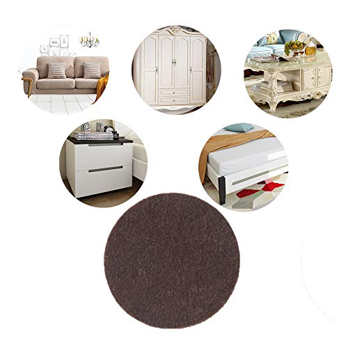 Furniture Felt Pads Pack Of 101 5Mm Thick Felt Pads For Furniture On Hardwood Floors, Self Adhesive Anti Scratch Floor Protectors, Used For Hardwood Tile Wood Floor #TOP5