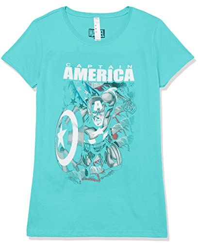 Marvel Girl's Capt. America T-Shirt