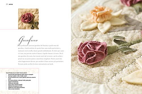 Fiori in stoffa 3D. Ediz. illustrata