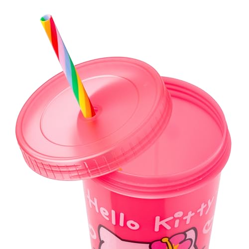 Silver Buffalo Sanrio Hello Kitty and Friends, Plastic Tumbler, 24oz by Silver Buffalo - Used condition - Image 4