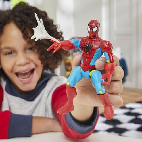 MixMashers Marvel Spider-Man, Figurine Spider-Man à mélanger et Combiner avec Accessoires