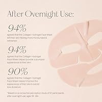 Karuna Skin - COLLAGEN Face Mask Sheets, Hydrogel 2-Piece Facial Mask, Age-Defying, Hydrating, Rejuvenating & Moisturizing Skin Care Essential That Targets Fine Lines & Wrinkles, 1 Pack — image 7