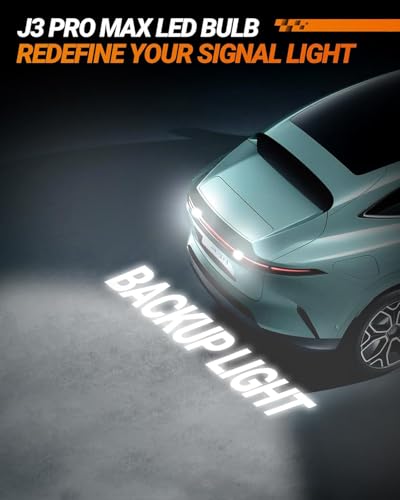 Image of SEALIGHT 3157 LED Bulb White, LED Reverse Light Bulbs 3200LM Super Bright, 3156 3056 3457 4057 4157 With Built in Resistor for Backup Reverse Parking Daytime Running Light, Plug N Play, Pack of 2