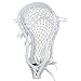 StringKing Men’s Mark 2D Defense Lacrosse Head Strung with Type 5s Mesh (White/White)