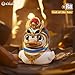B.Duck x British Museum Blind Box, Egyptian God Collectible Duck Figurines Series,Home Decorations, Holiday Birthday Gifts (B.Duck x Bastet Series, Single Box)