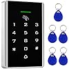 Door Access Control System, Password Keypad + Power Supply Control Suitable for Apartment, Office, Access Control, Off-Limit Area, Hotel Locks, School Campus Access, Identification, Parking lot Entry
