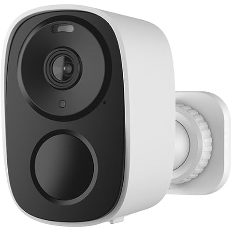Funstorm 2024 Upgraded 2K Security Cameras Wireless Outdoor, Color Night Vision, Longer Battery Life, Wireless Camera, 2-Way Talk, Waterproof, Free Cloud/SD Storage Cover