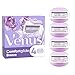 Gillette Venus ComfortGlide Breeze Cuchillas de Afeitar Mujer, Paquete de 4 Cuchillas de Recambio