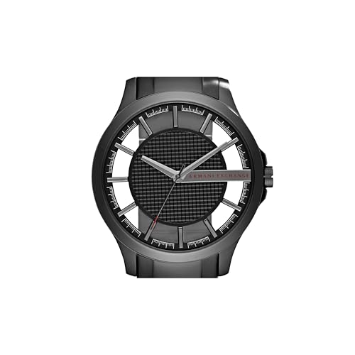 A|X Armani Exchange Men's Watch, Three-Hand Black Stainless Steel Watch for Men by Armani Exchange - Image 3