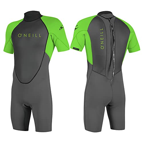 O'Neill Youth Reactor-2 3/2 Spring Wetsuit - Graph/Dayglo