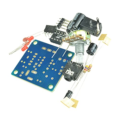 Smart Electronic DIY Kit LM386 Super Mini Audio Amplifier DIY Kit Suite Trousse LM386 Amplificador Module Board 3.5mm 3-12V image 4