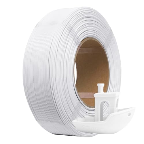 Image of eSUN PLA+ Refilament 1.75mm, 3D Printer Refill PLA Plus, Dimensional Accuracy + /- 0.03mm, 1KG Spoolless 3D Printing Filament for 3D Printers, Cold White