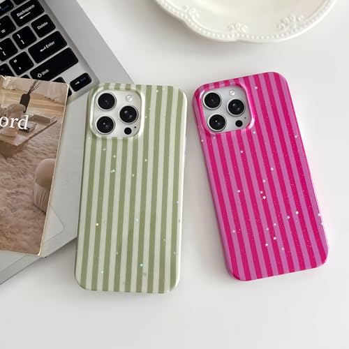 Coque TPU souple iPhone 14 Pro | Finition rayures pailletées