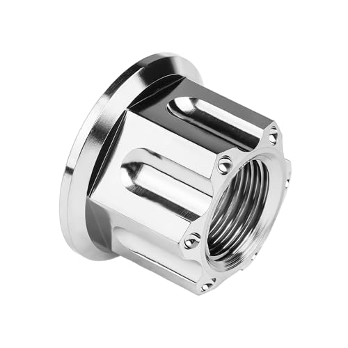 Image of Titanium M6 M8 M10 M12 M14 M16 Flange Bolt Nut Bicycle Motorcycle Rear Axle Car Modification Accessories Pack of 6 (M12 Pitch 1.25mm, Normal Titanium)