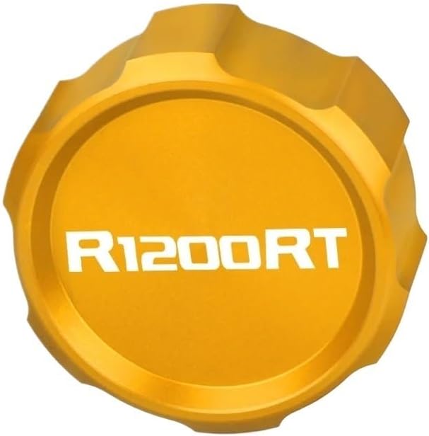 Fluid Reservoir Tank Cover Motorcycle Rear Brake Master Cylinder Reservoir Cover Cap CNC Aluminum for R1200RT R 1200 RT 2004-2014 2008 2009 2010 2013