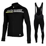 Juego de Camiseta y Pantalones AirTracks de Ciclismo, térmicos y Cortavientos