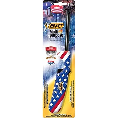 Briquet Bic édition Spéciale – Drapeau Américain – Neuf – Polyvalent Pour Barbecue