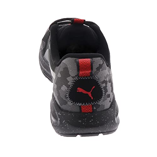Puma Twitch Runner Trail Camo Mens Running 11 Dm Us Blackhigh Risk Redcastlerock #TOP5