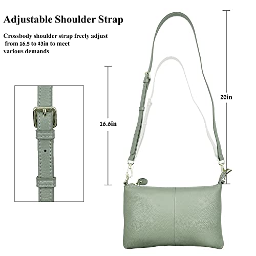 Image of Beurlike Leather Wristlet Wallet Clutch Purses For Women Small Crossbody Phone Bags