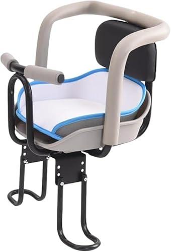 Rutexc チャイルドシート、自転車チャイルドシート リアタイプ 金属フレーム 快適シート ガードレール・フットレスト機能 家庭子連れライディング・日常通勤子供送迎・アウトドア親子ライディング等多シーン用 設置堅牢・乗車安全・快適性良好、 お気軽にご購入