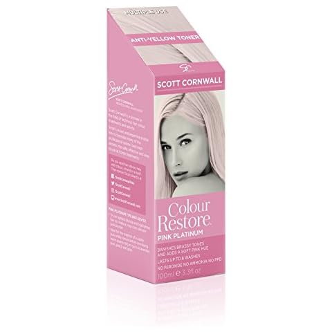 Scott Cornwall Colour Restore Toner, 100 ml, Pink Platinum Cover