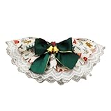 Babero de Navidad para Mascotas, Bandanas y Ajustables para Perros, Baberos de Navidad para Perros, Bufanda Reversible y Transpirable, Accesorios para Mascotas para Gatitos y Perros