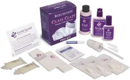 Backscratchers Extreme Glass Glaze Fiberglass and Silk Wrap System Pro Kit