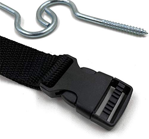 image for DrSportsUSA Single Kayak Wall Hanger Storage Strap Garage Canoe Hoists
