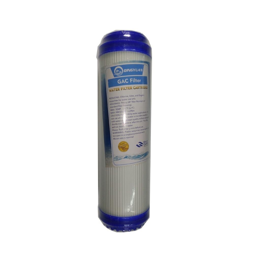 10-Inch Water Purifier Filter UDF/GAC GRANULAR Activated Carbon 5 MICRONTASTE/Odor Carbon Water Filter for Reverse Osmosis