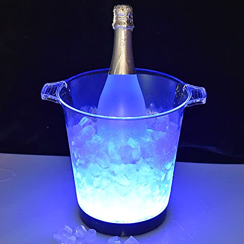 Amazon｜5LカラーチェンジLEDアイスバケツ、シャンパンワインドリンク