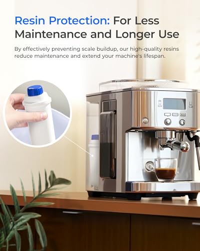 Image of Waterdrop DLSC002 Low-TDS Coffee Water Filter, Replacement for De'Longhi Filter, De'Longhi Magnifica Evo Water Filter, Mineral Balance, ECAM /ETAM /EPAM Series, EC680 /5, TÜV SÜD Certified, 2 Pack