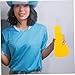 HANABASS Cheer Megaphone for Sports Events Lightweight Portable Plastic Horn for Parties Festivals Football Games Atmosphere Prop for Cheerleading and Celebrations