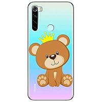 Cover Mixroom Per Xiaomi Redmi Note 8T – Fantasia Ghepardo Occhio Azzurro – TPU Morbido