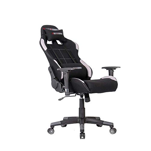 YUXIwang Bureaustoel E-Sports Stoel PC Gaming Stoel Ergonomische Computer Stoel Racing-stijl In hoogte verstelbare Hoge Rug Compatibel met Werken Gaming (Kleur: Foto Kleur, Maat: 70X70X125CM) - Afbeelding 4