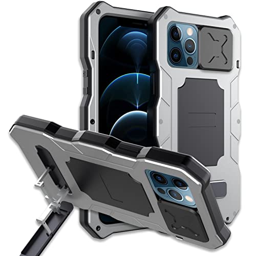 Coque armure iPhone 13 Pro Max avec protection contre les chutes et structure antichoc métal
