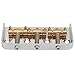 ZIZEV Guitar Bridge, Guitar Saddle Bridge Good Compatibility Good Sound Quality Aluminum Alloy for Playing