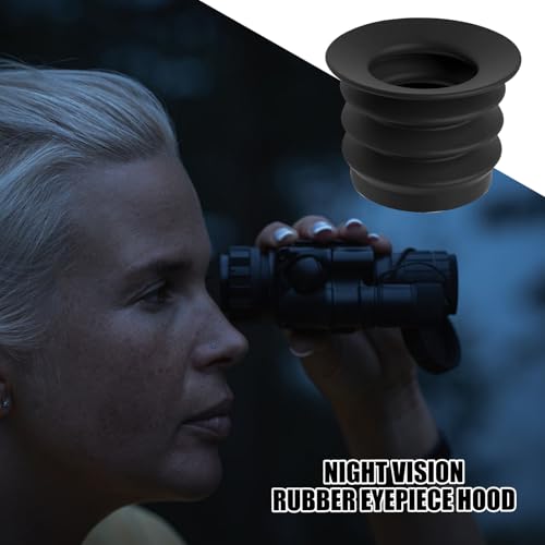 Copa ocular de visión nocturna resistente al desgaste con protector de lente integrado 6